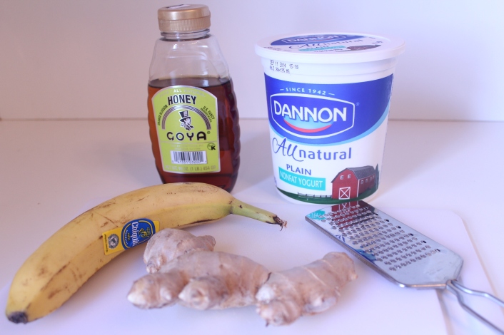 Banana Ginger Ingredients