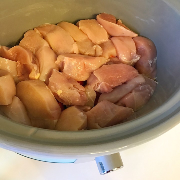 6 - chicken in slow cooker